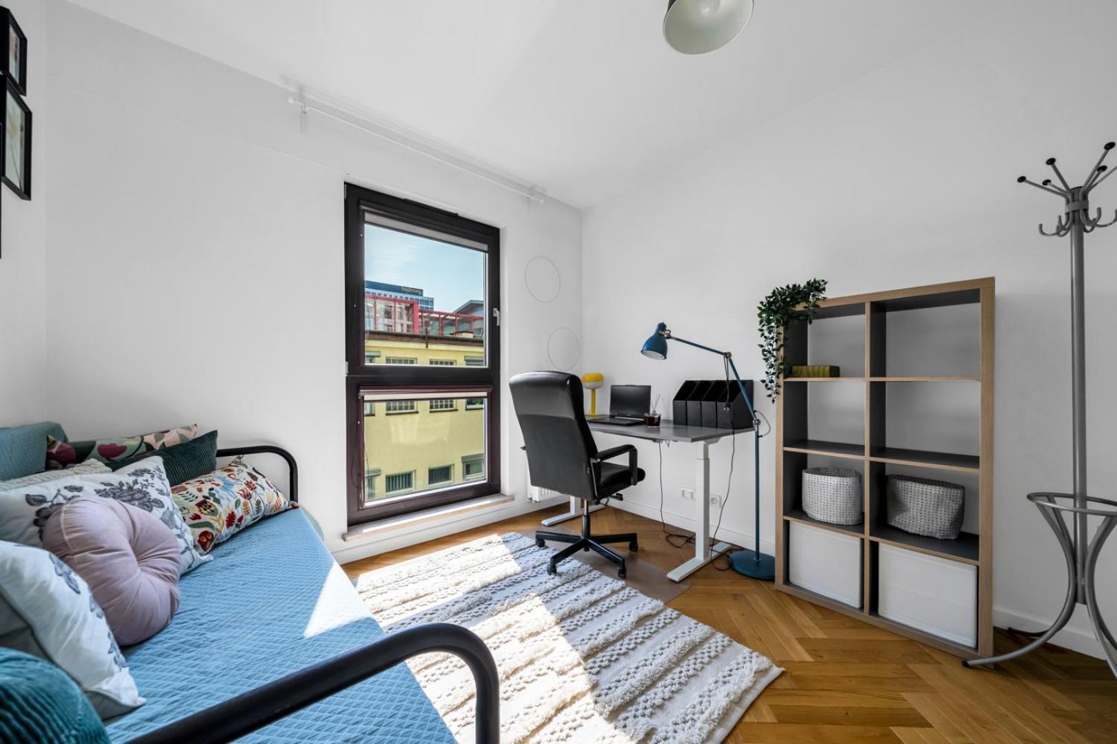Skierniewicka - Parking, Workspace, Balcony - By Rentujemy * Warschau