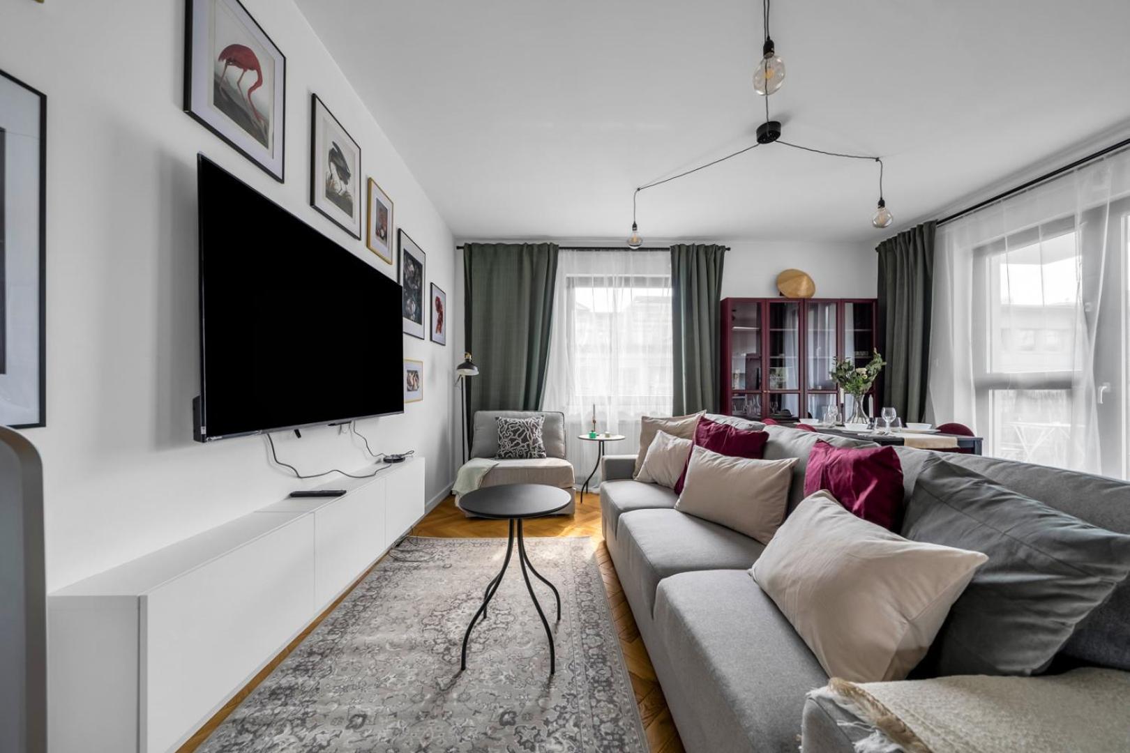 Butas Skierniewicka - Parking, Workspace, Balcony - By Rentujemy Warsaw